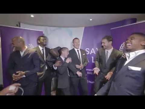Hazard Loses It When Ivanovic Speaks English (Human Appeal PromoShoot)