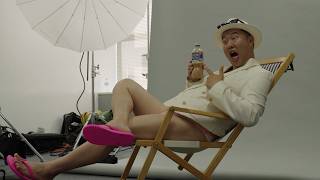 クラフトボス 世界のTEA『日本の６月なんとかして』篇 メイキング動画 1分33秒 とにかく明るい安村 サントリー