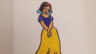 pamuk prenses boyama #masal