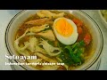 Indonesian Turmeric Chicken Soup Soto Ayam