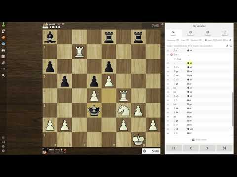 La mia scalata verso i 2000 chess.com, 66 partita