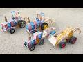 How To Make Matchbox Tractor At Home Diy Mini Tractor Mini Tractor Science Project