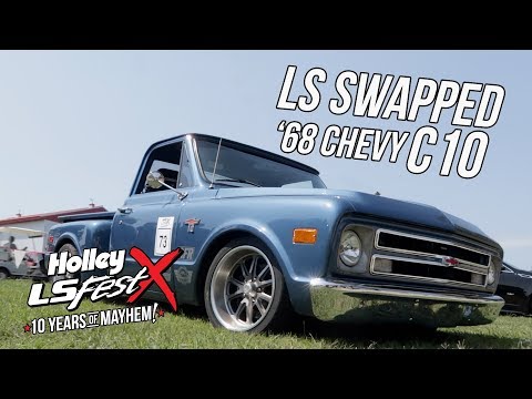 LS1 Swapped '68 Chevy C10 at LS Fest 2019