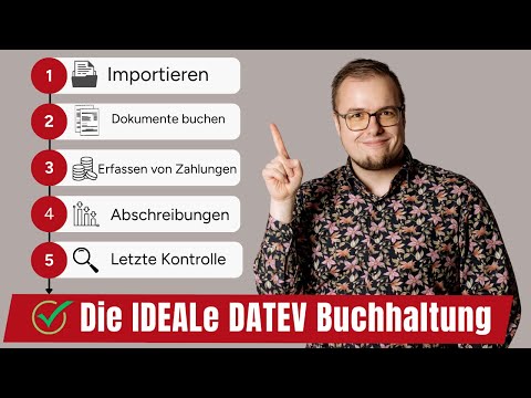 5 Schritte zur idealen Buchhaltung (in DATEV Rechnungswesen)