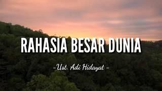Download lagu RAHASIA BESAR DUNIA-UST.ADI HIDAYAT|Ceramah 1 menit|Ceramah singkat|Ceramah sedih|Ceramah hari ini mp3