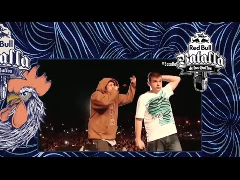 ARKANO VS TOM CROWLEY | FINAL RED BULL BATALLA DE LOS GALLOS FINAL INTERNACIONAL CHILE 2015