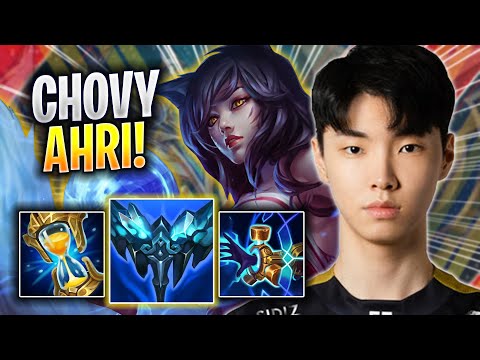 CHOVY PERFECT GAME WITH AHRI! - GEN Chovy Plays Ahri MID vs K'sante! | Season 2023