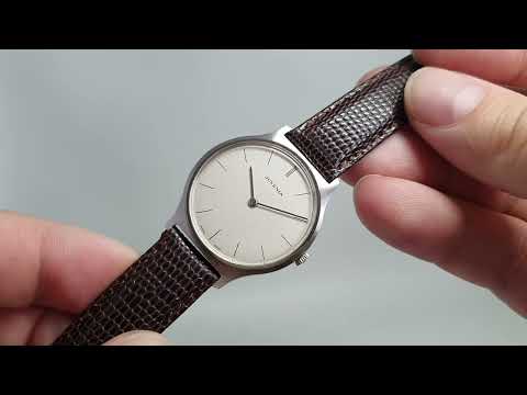 c1966 Juvenia Slim men's vintage watch in fantastic condition - could be NOS