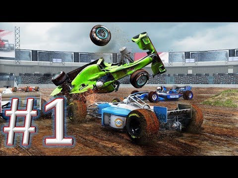 Formula Car Racing Demolition Derby Crash Stunts gameplay walkthrough 1 android & ios