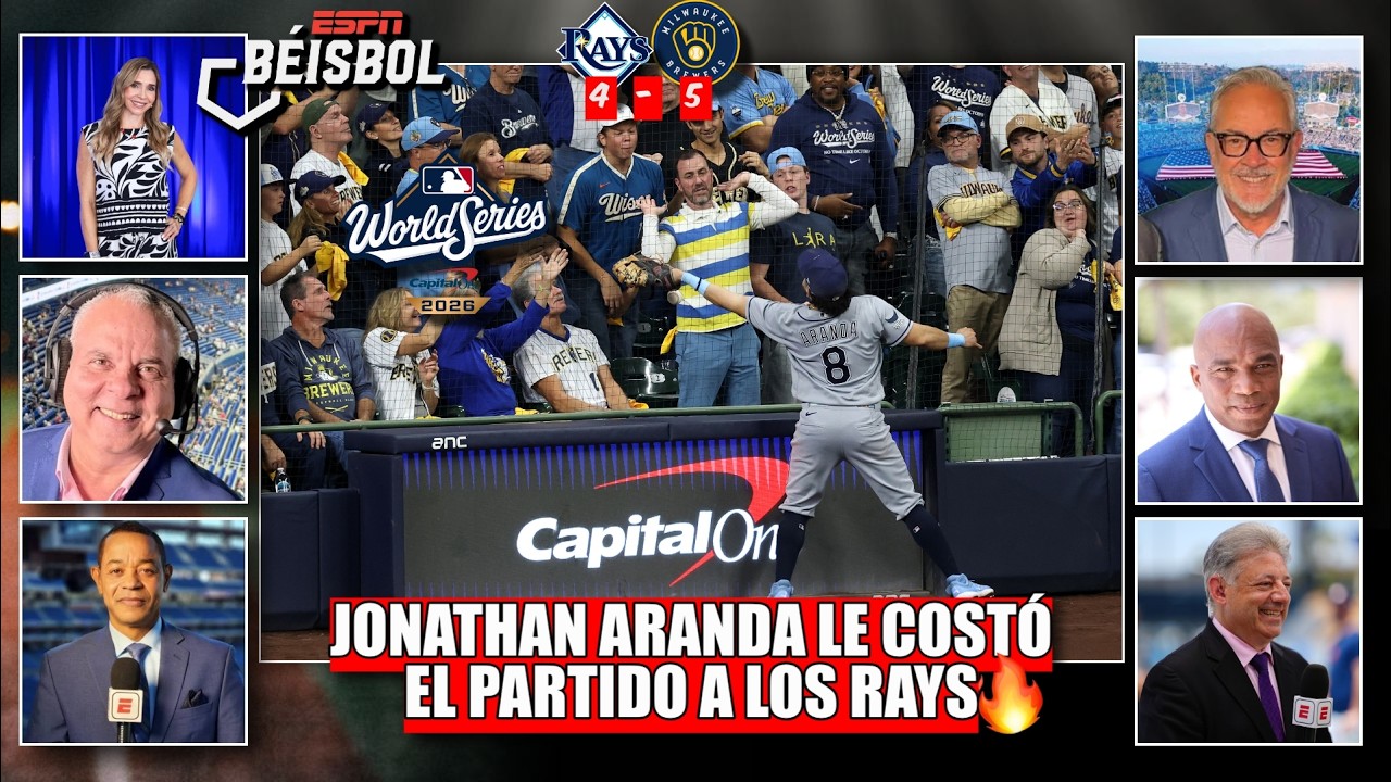 JONATHAN ARANDA le COSTÓ el PARTIDO a los TAMPA BAY RAYS. Tiene que tener MÁS CUIDADO | ESPN Beisbol