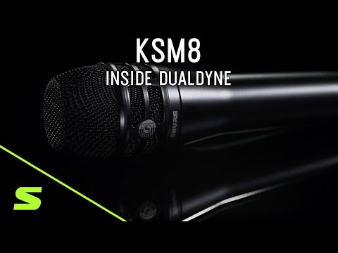 KSM8 - Dualdyne Cardioid Dynamic Vocal Microphone - Shure USA KSM8 - Dualdyne Cardioid Dynamic Vocal Microphone - Shure USA
