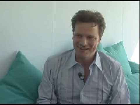 Colin Firth at Cannes FF 2005, about 'Where the Truth Lies'