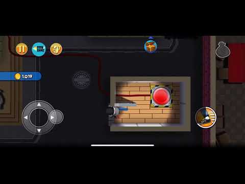 Robbery Bob: CHAPTER 4 - ADVANCED Level 3 , 100% iOS/Android Walkthrough