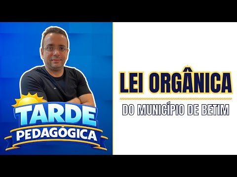 LEI ORGÂNICA DO MUNICÍPIO DE BETIM-MG