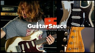 Video thumbnail for Fender Custom Shop Limited Edition Stratocaster 62 Heavy Relic Olympic White | Demo by Paul Audia by Guitar Sauce