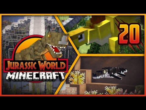 Minecraft Jurassic World - Episode 20 - NEW UNDERWATER DINO!