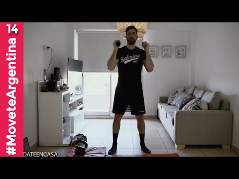 Federico Pizarro #MoveteArgentina Alto Rendimiento - PGM 14 - Rutina ejercicios para hacer en casa