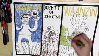 januari 2018. Biechtstoel 'Hamlet' Abattoir Fermé