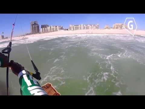 Gilion Fluid kiteboarding - Cape session Fun #2