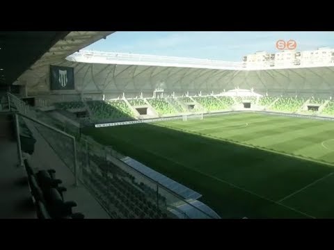 Sajtóbejárást tartottak a szombathelyi Haladás Sportkomplexumban