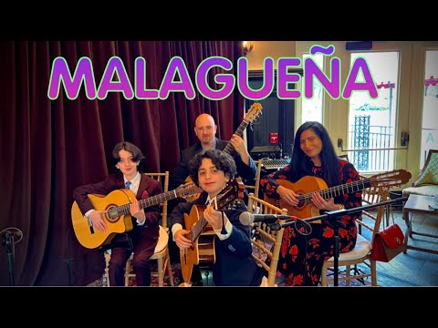 Malagueña - Spanish Guitar by Quarantined Quartet