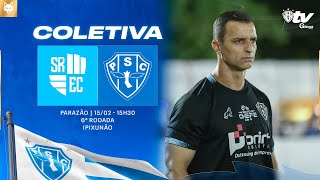 #PapãoTVGingaBet: COLETIVA PÓS JOGO DO TÉCNICO JÚNIOR ROCHA (SANTA ROSA 0x2 PAYSANDU)