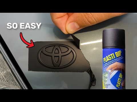 DIY Plasti Dip Emblems – No Tools Needed