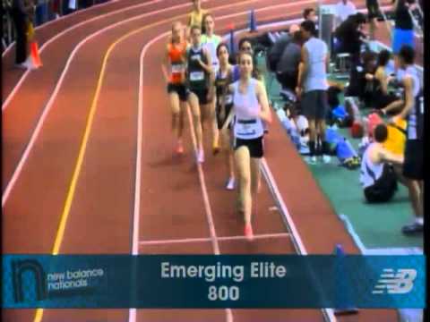 Girls 800m EE Heat 4 - New Balance Indoor Nationals 2011