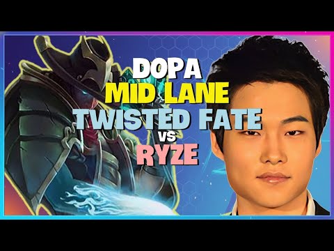 Dopa Showcases Flawless Challenger Macromanagement on Twisted Fate Mid Lane Engsub