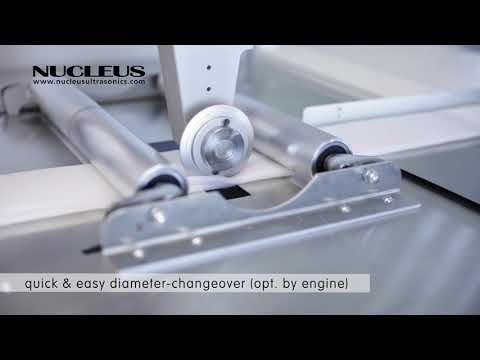 NUCLEUS ultrasonic welding maschine - TUBE welding by cut&seal