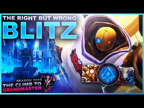 THE RIGHT BUT WRONG PICK? BLITZCRANK! - Climb to Grandmaster | League of Legends
