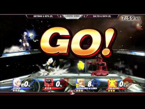 Smash 4 Versus Weekly 10/2/15 - Losers Semis - 8Bitman & Kipa vs Xaltis & Dath