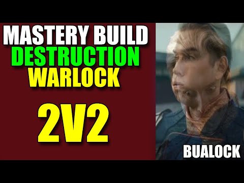 70% MASTERY DESTRUCTION WARLOCK 2V2 ARENAS - BIG MASSIVE INSANE HUUUUUUGE CHAOS BOLTS!