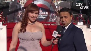 Abdulla Mahmood- AHG Director Marketing for Universal Events on the Captain America Red Carpet (VO)