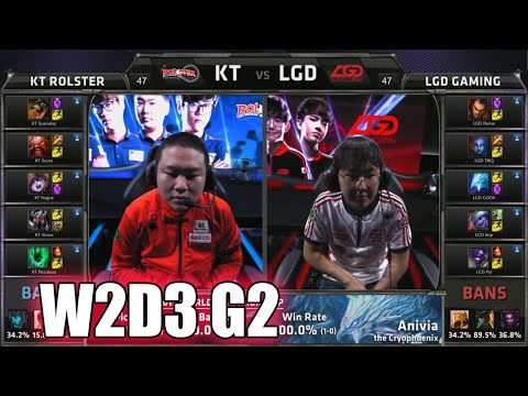 KT Rolster vs LGD Gaming | Week 2 Day 3 Group D LoL S5 World Championship 2015 | KT vs LGD G2