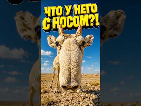 Зачем сайгаку такой огромный нос?