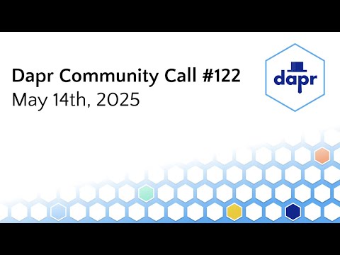 Dapr Community Call - May 14th 2025 - Microcks | Workflow Composer