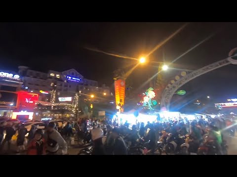 Chợ đêm Đà Lạt, chợ Âm Phủ, Lâm Đồng tháng 03.2019