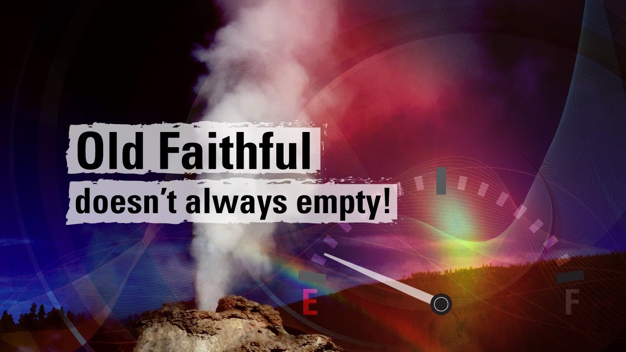 Old Faithful doesn't always empty (Yellowstone Volcano Update — June 2023)