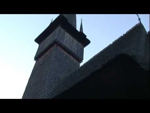 Maramures,Sisesti - Sunset at Wooden Church from Plopis, Romania (HD).m2ts