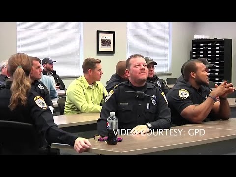 Shaquille O'Neal visits GPD