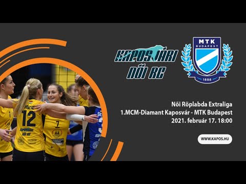 1.MCM-Diamant Kaposvár - MTK Budapest 3:0