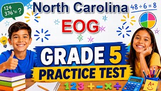 North Carolina EOG Grade 5 Math Practice Test | Testinar