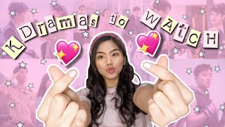 KDRAMAS TO WATCH during quarantine 💖