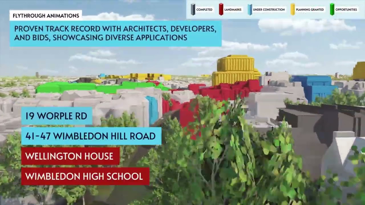 VU.CITY 3D Flythroughs | Visualise City Developments for the Built Environment