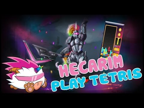 THE MOST SATISFYING RAGE QUIT EVER | INHUMAN REACTION TETRIS MECHANICS ( HECARIM JUNGLE )