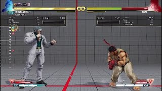 SFVAEユリアン中距離戦解説 CA絡めて倒しきりたいときのエイジス発動