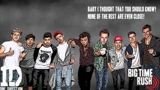 [MASHUP] 1D &amp; BTR : Song For Your Heart Attack