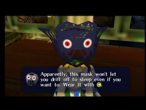 Majoras Mask - How To Get The All Night Mask