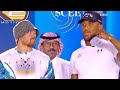 OLEKSANDR USYK REFUSES TO BREAK FACE OFF WITH ANTHONY JOSHUA  IN FIRST FACE OFF FOR REMATCH!